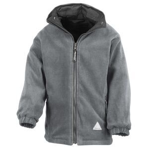 Result Childrens/Kids Reversible Storm Stuff Anti Pilling Fleece Waterproof Jack